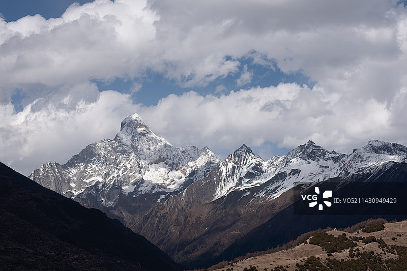 高原山地风景图片素材
