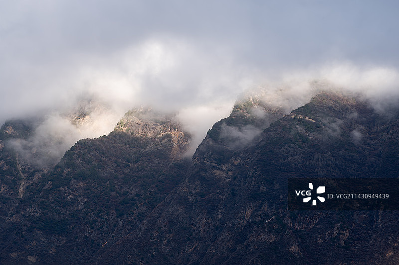 高原山地风景图片素材