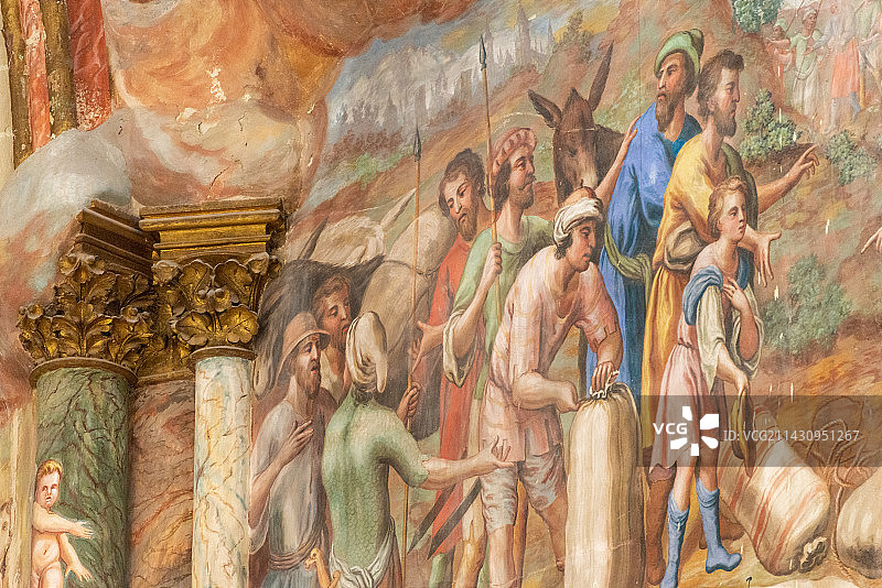 西班牙托莱多主教堂装饰建筑图片素材