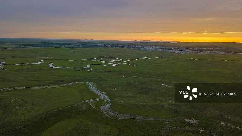 赤峰草原景色图片素材