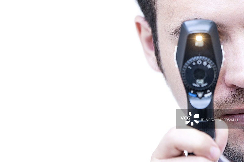 眼睛检查图片素材