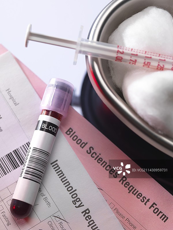 血液测试图片素材