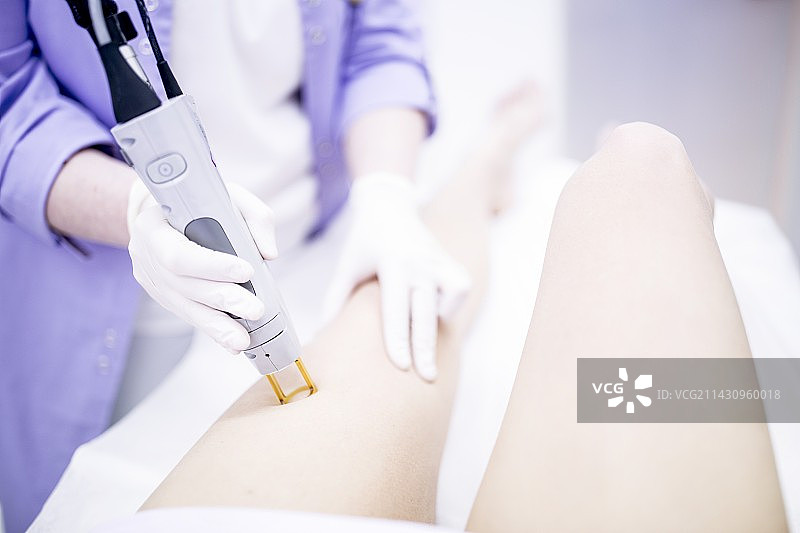 激光脱毛治疗图片素材
