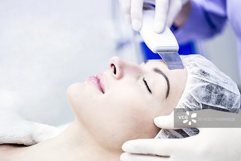 面部微晶磨皮护理图片素材