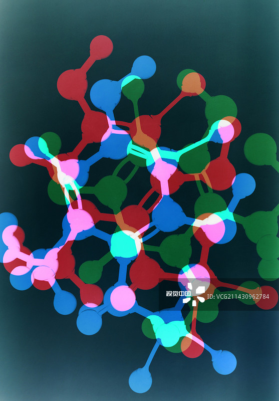 分子模型图片素材