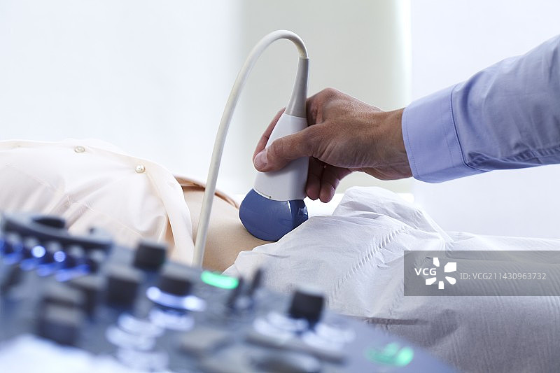 孕期超声波扫描图片素材