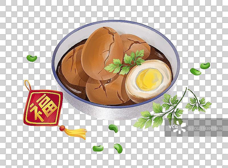 二十四节气之传统美食立夏 立夏蛋图片素材