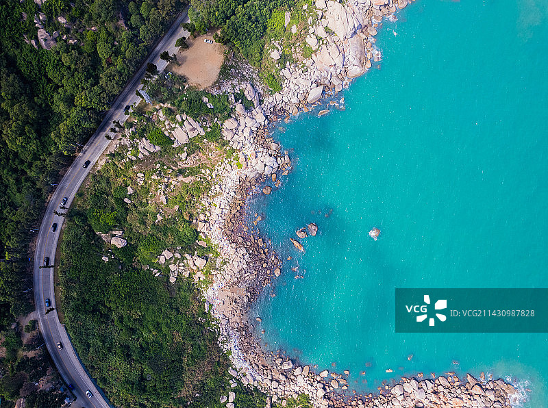 海岸线图片素材