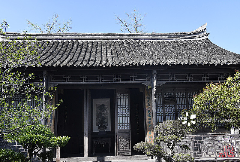 江苏淮安河下古镇吴承恩故居图片素材