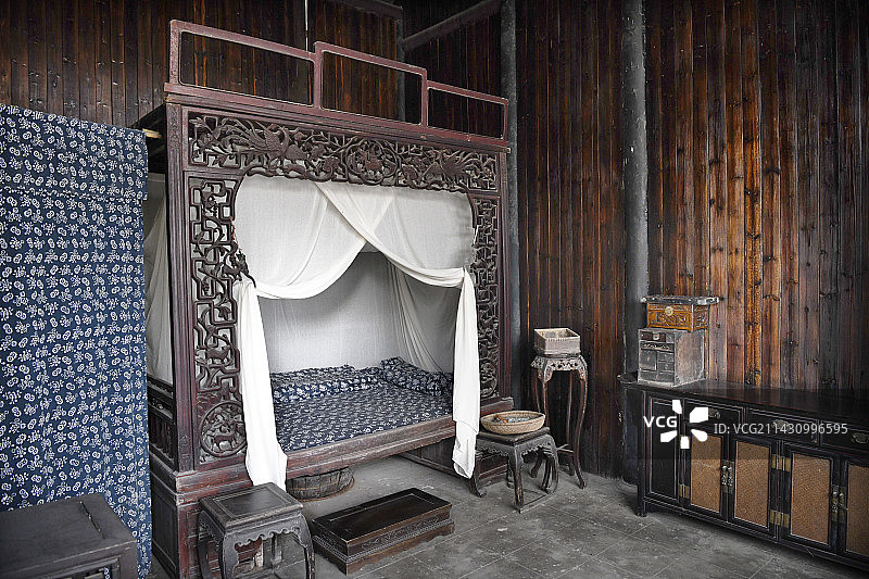 江苏淮安河下古镇吴承恩故居图片素材