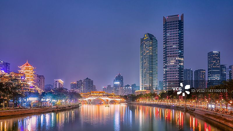 成都九眼桥图片素材