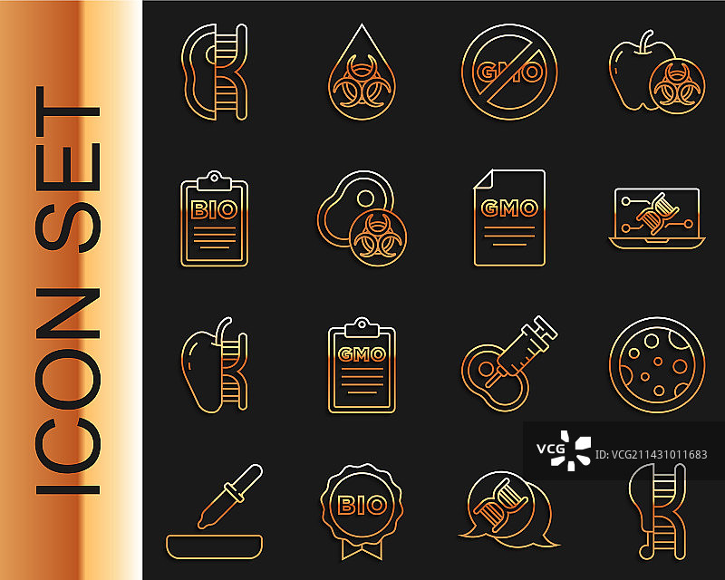 转基因鸡肉培养皿图片素材