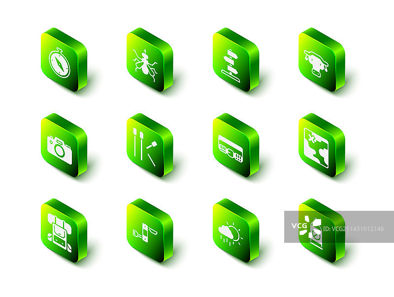 蚊子道路交通标志非洲水牛套装图片素材