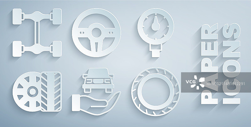 汽车服务检查轮胎气压图片素材