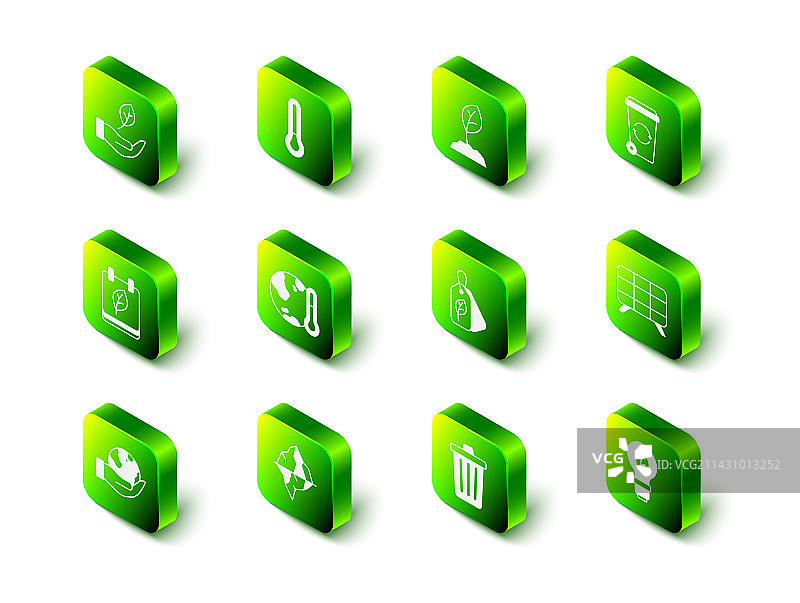 温度计发芽回收箱太阳能素材图片素材