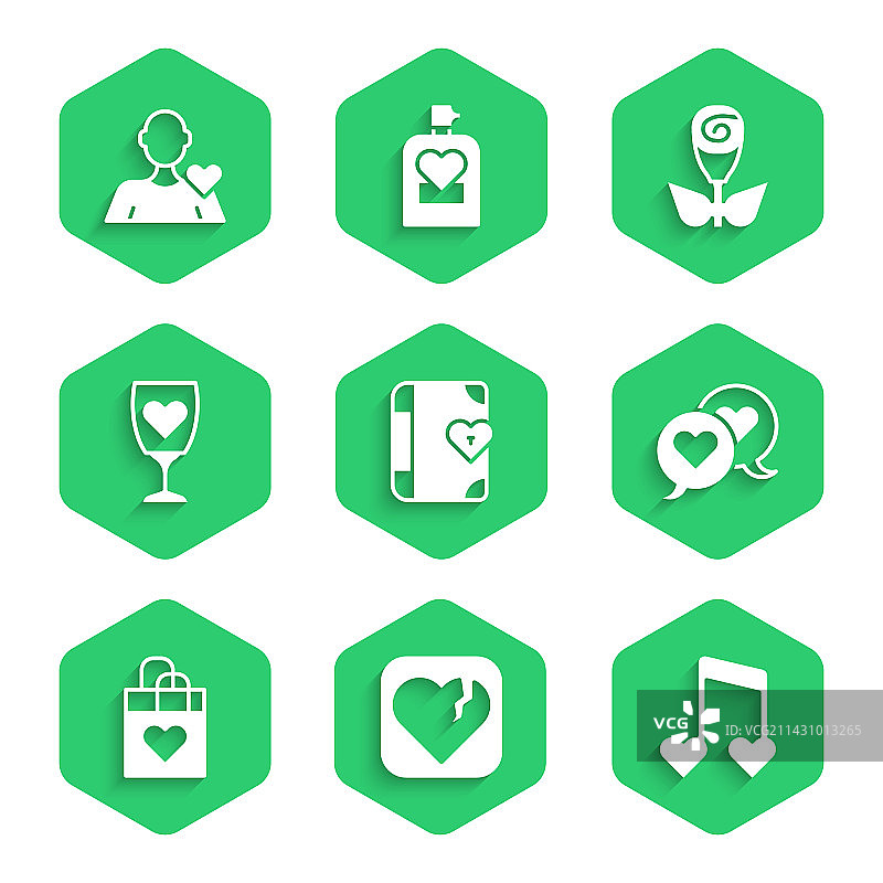 爱情日记心碎或离婚音乐套装图片素材