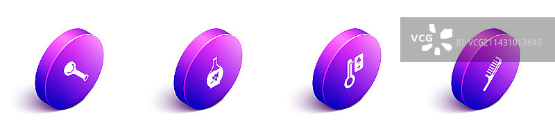 2.5D桑拿勺精油瓶套装图片素材