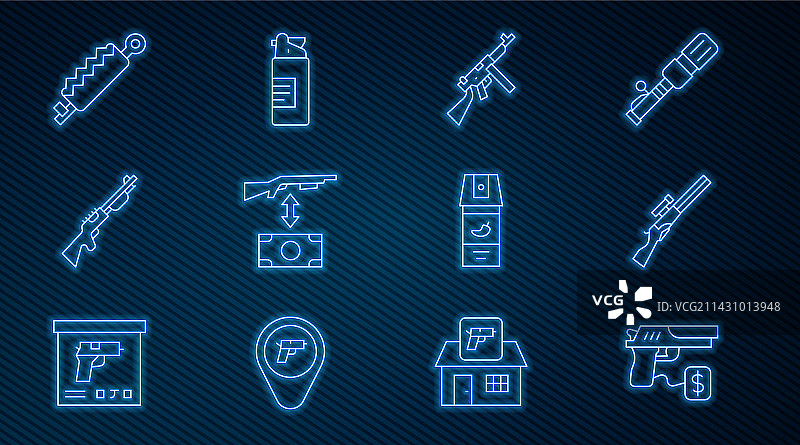 购买枪支手枪图片素材