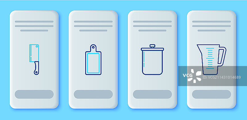 砧板锅肉类切碎机套装图片素材