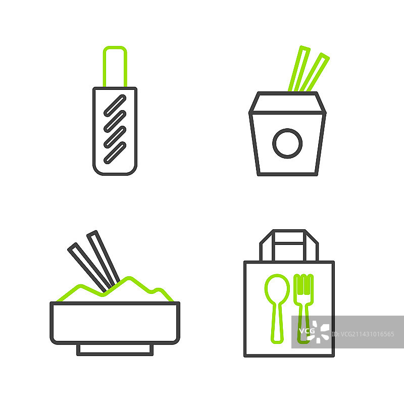 在线订购及配送米饭套餐图片素材