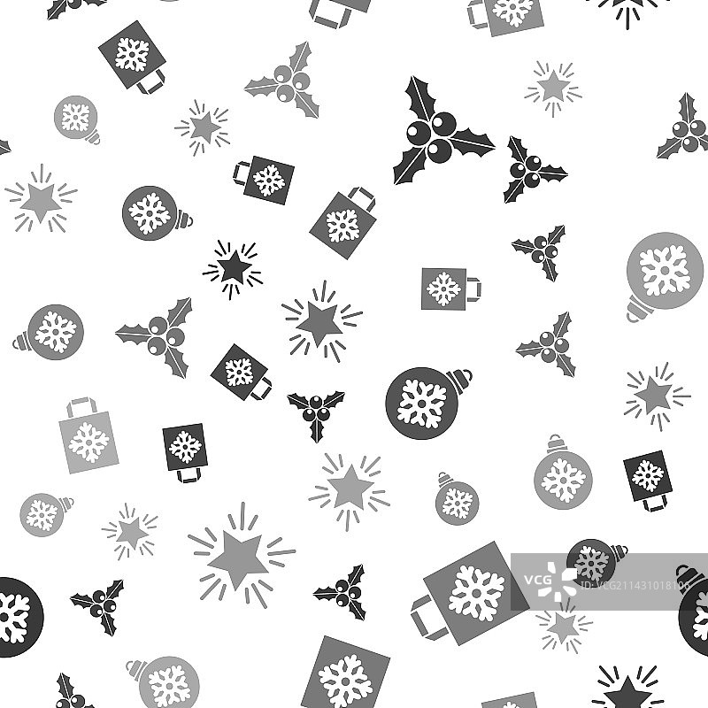 圣诞荚蒾枝条图片素材