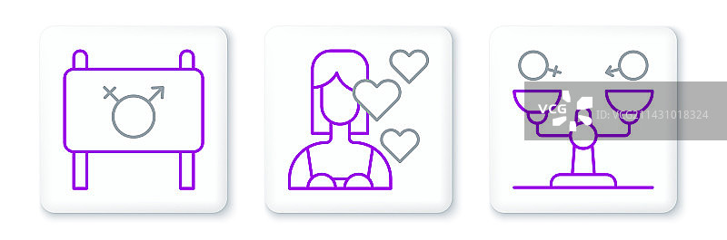 性别平等女权主义活动家图片素材