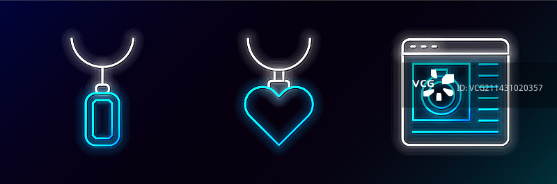 珠宝网购吊坠项链图片素材