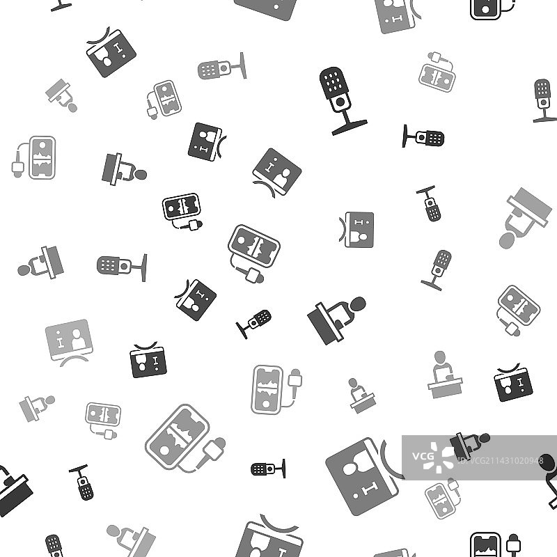 麦克风、电视、突发新闻报道图片素材