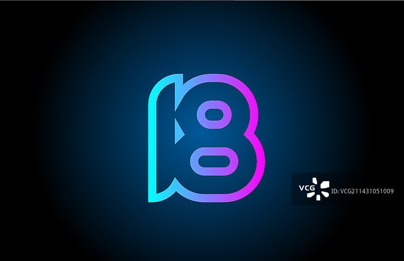 粉色线条18数字标志图标创意设计图片素材