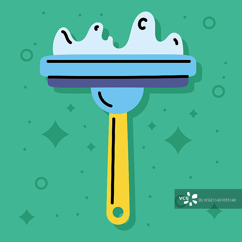 窗户清洁工具图片素材