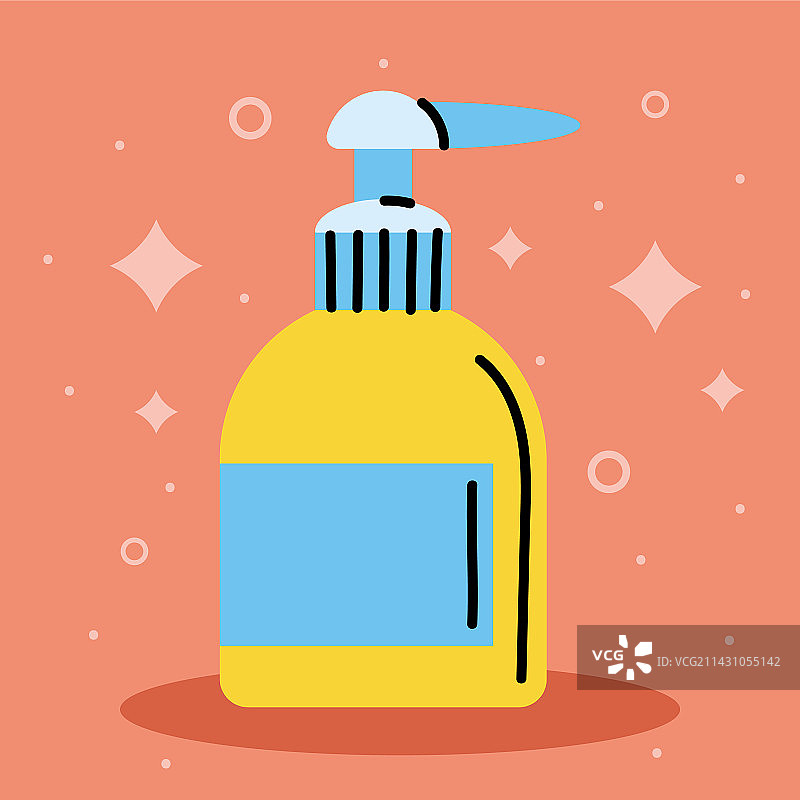 液体皂瓶图片素材