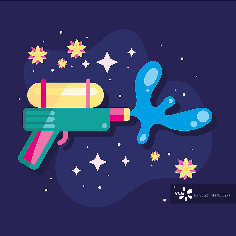 宋干节水枪玩具图片素材