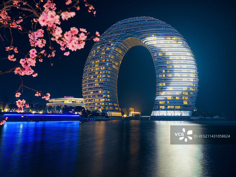 湖州太湖喜来登月亮湾酒店图片素材