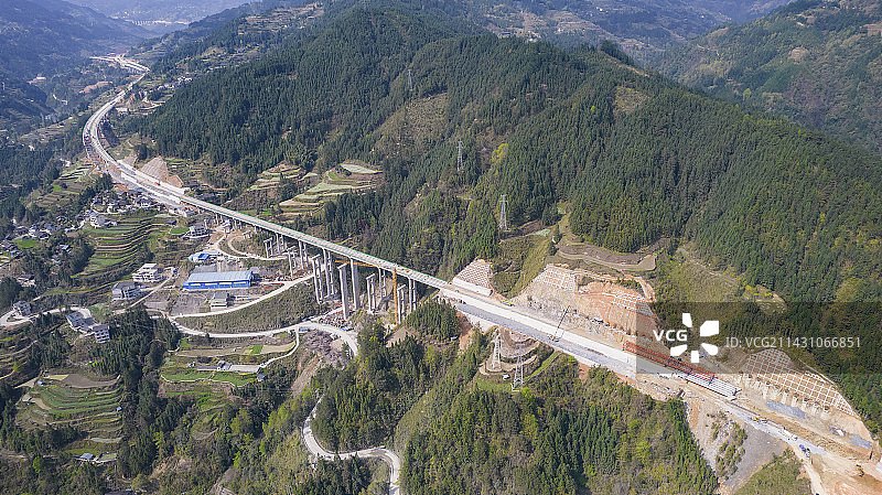雷榕高速建设项目图片素材