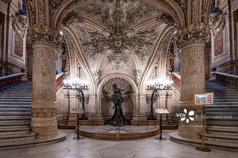 法国巴黎歌剧院图片素材