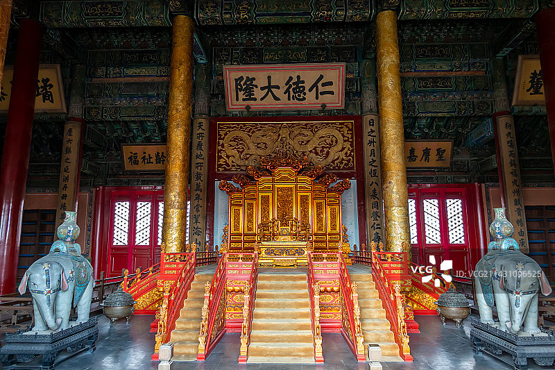 紫禁城皇极殿Huangjidian The Forbidden City图片素材