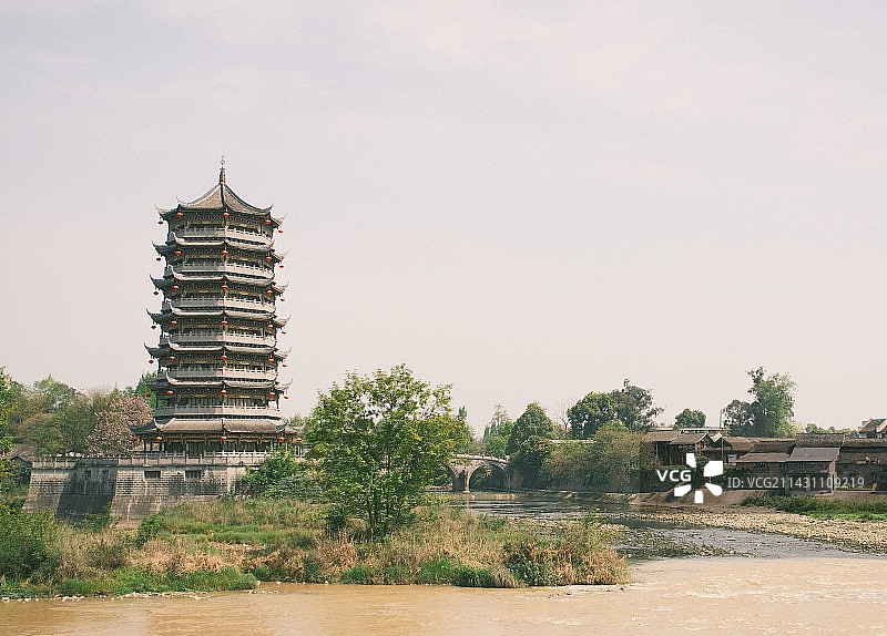 元通古镇图片素材