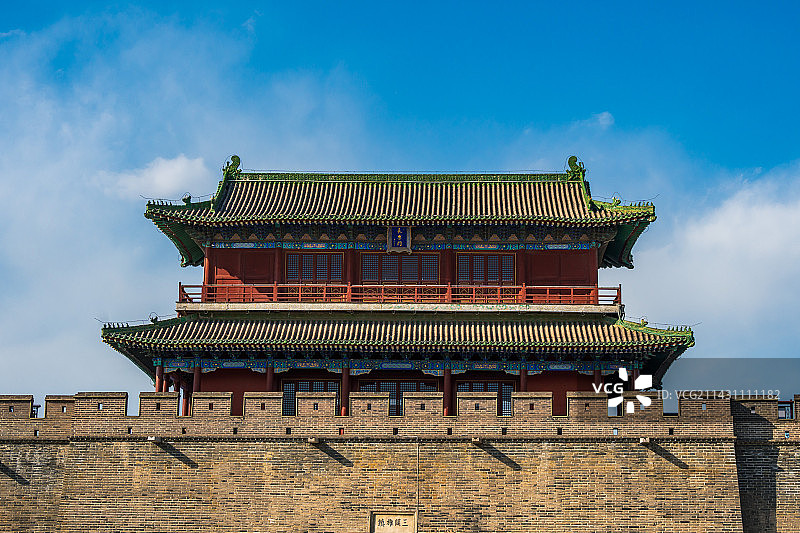 河北正定长乐门图片素材