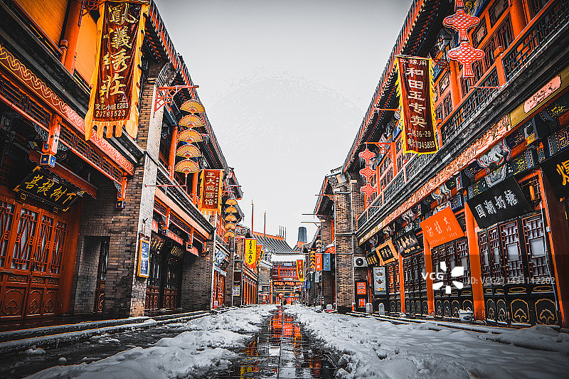 雪中景图片素材