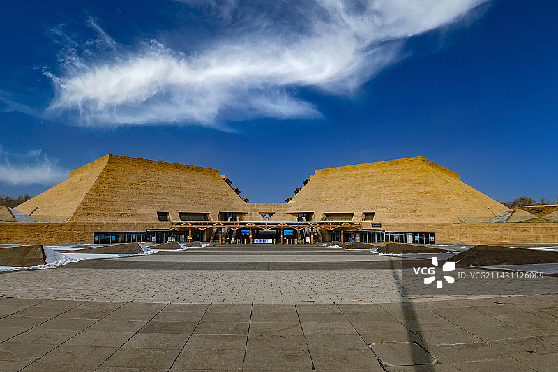 昭君墓（内蒙古呼和浩特）图片素材