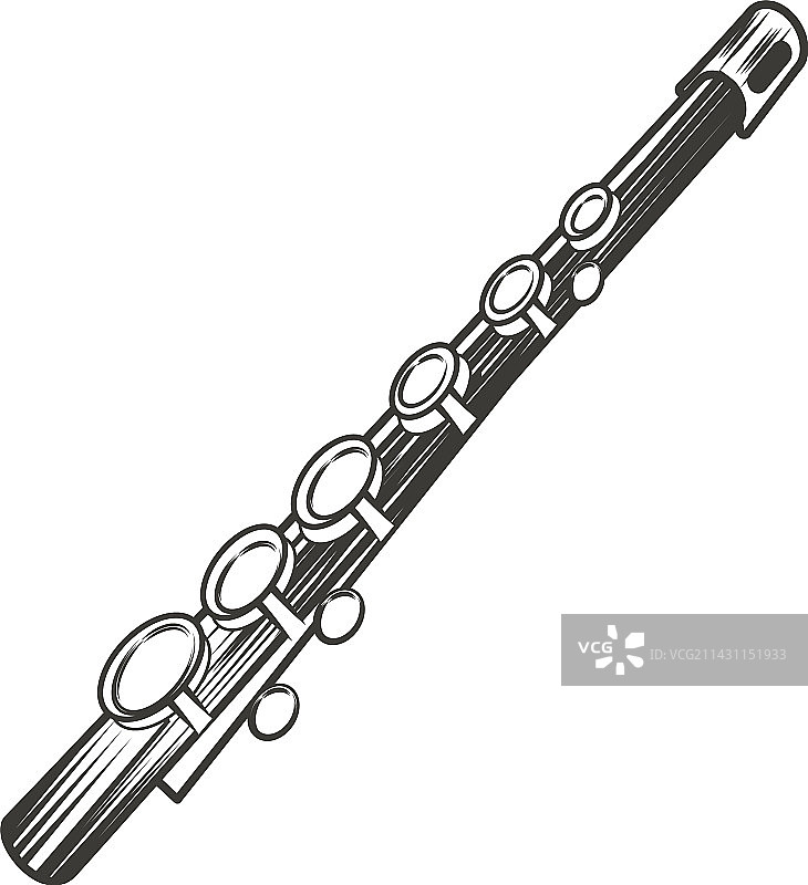 爵士长笛乐器图片素材