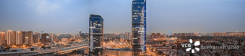 城市夜景风光图片素材