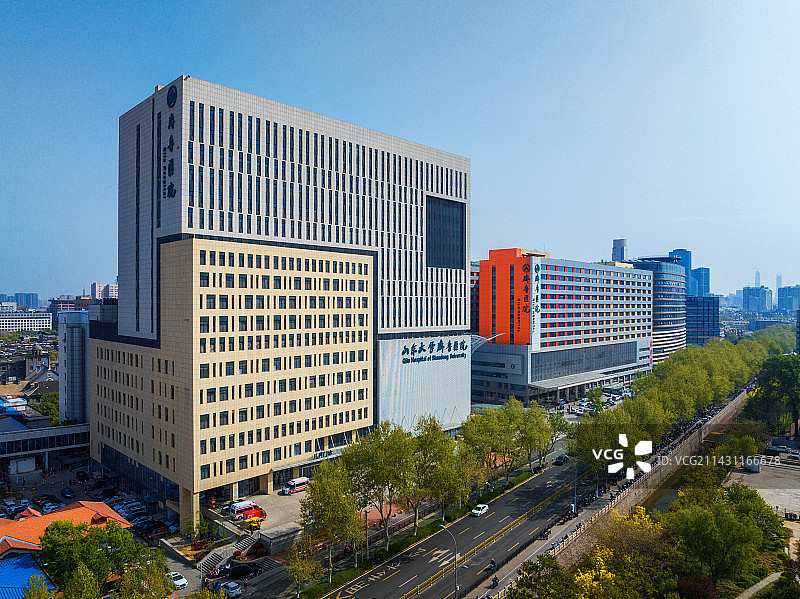 山东大学齐鲁医院图片素材