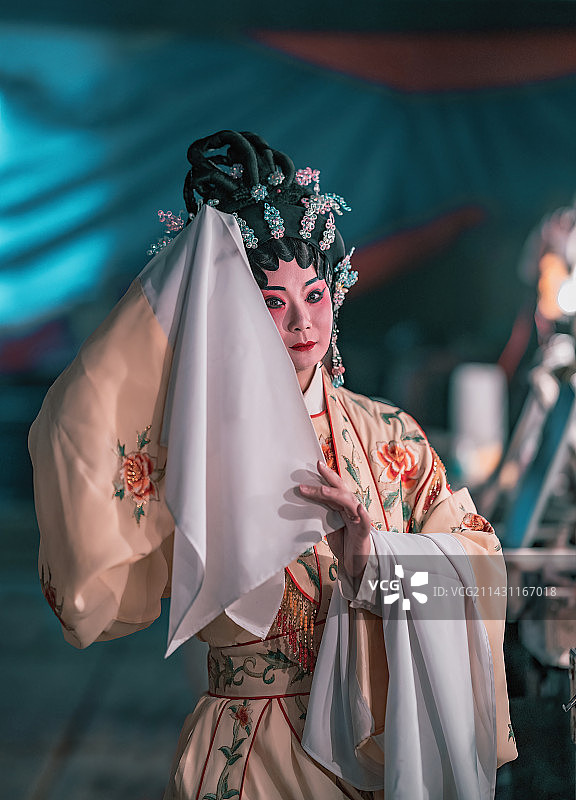 走进粤剧团图片素材