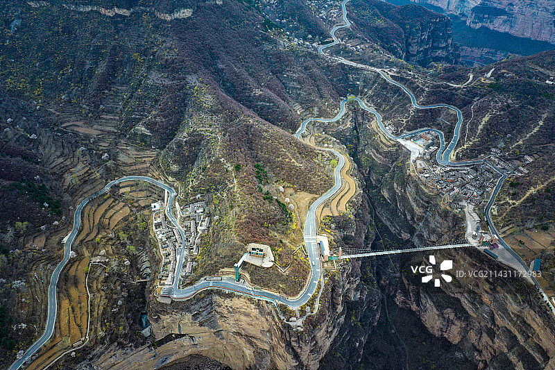 太行天路图片素材