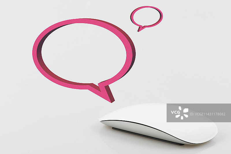 鼠标和对话框图片素材