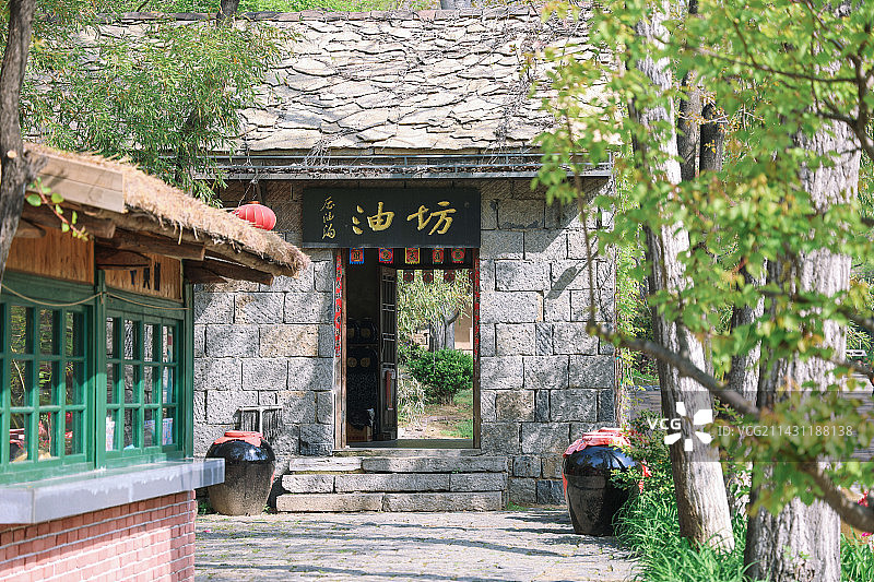 山东临沂兰陵县压油沟景区图片素材