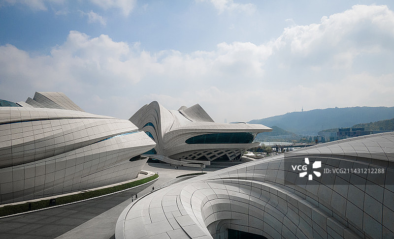 梅溪湖文化艺术中心图片素材