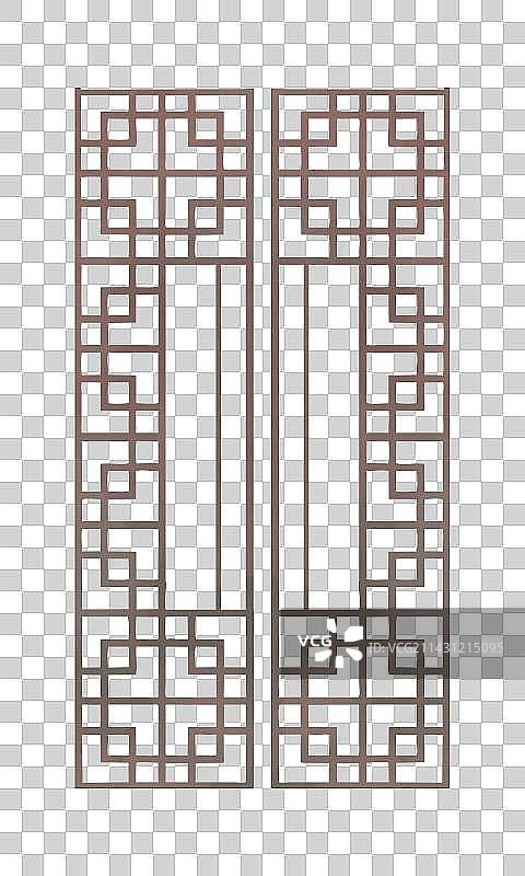 国风古典风格中式风格传统窗花镂空窗户图片素材