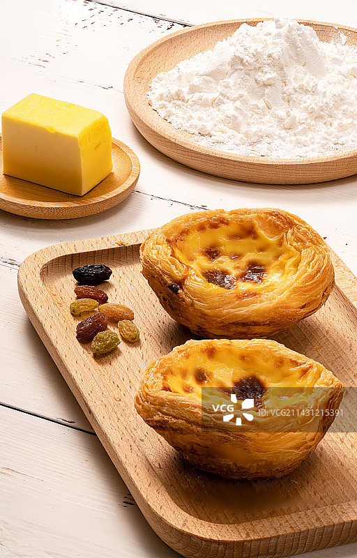 西式烘培甜品葡式蛋挞图片素材